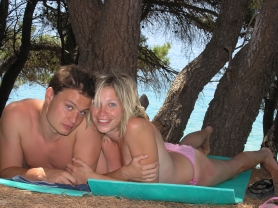 Couple Nudist Beach Vacation - #9