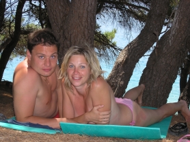 Couple Nudist Beach Vacation - #10