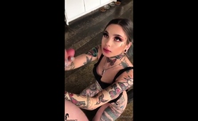 Tattooed Brunette With A Wonderful Ass Gets Pounded In Pov