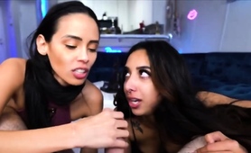 latina-girlfriends-milking-my-huge-cock-on-video