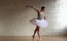 Dazzling Russian Ballerina Sensually Reveals Her Sexy Body