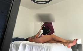 Amateur Milf Masseuse Puts Her Hands To Work On A Cock